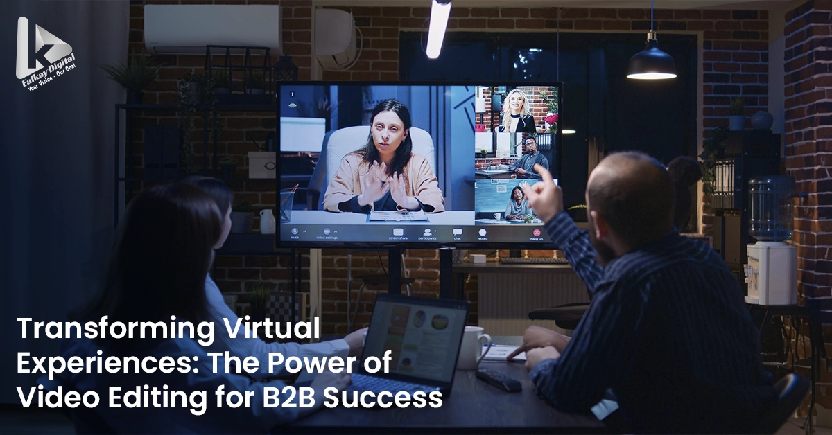 How Can Video Editing Enhance Webinar and Virtual Event Content for B2B Audiences?  